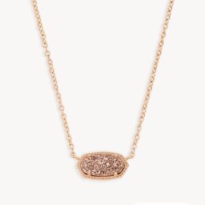 Kendra Scott rose gold necklace
